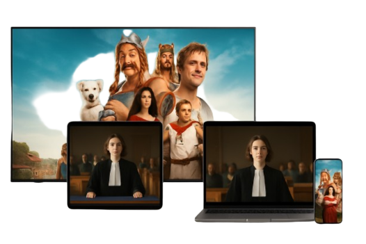 Watch movies and TV channels on IPTV across Smart TV, laptop, tablet and mobile devices